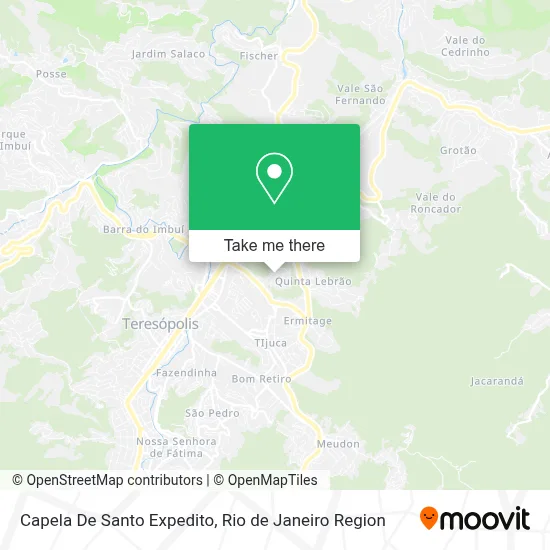 Capela De Santo Expedito map