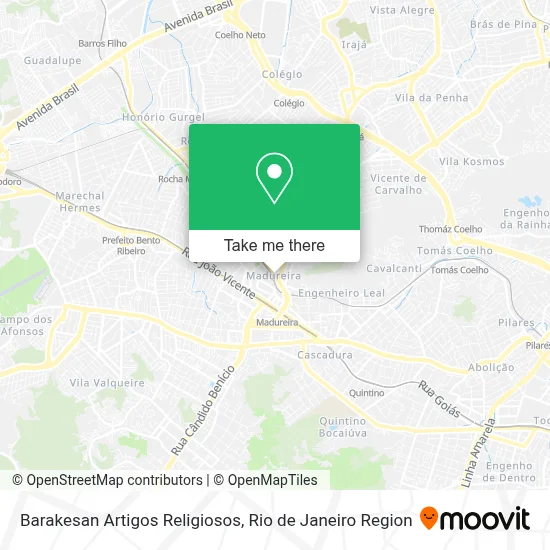 Barakesan Artigos Religiosos map
