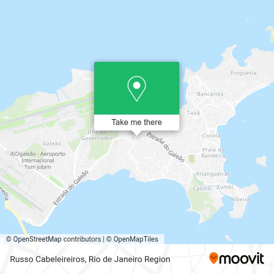 Russo Cabeleireiros map