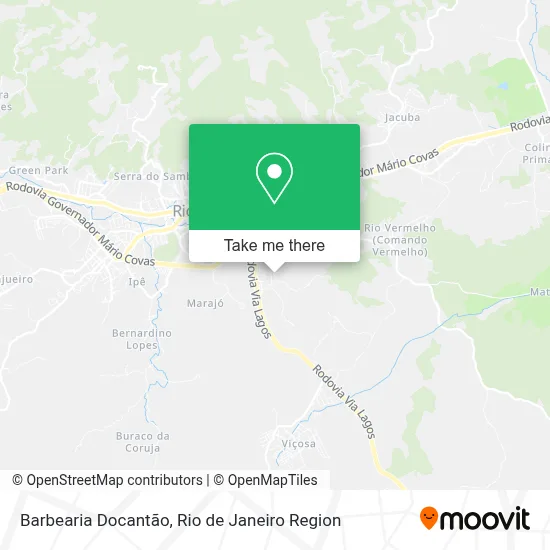 Barbearia Docantão map