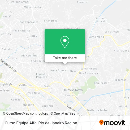 Curso Equipe Alfa map