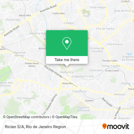 Riclan S/A map