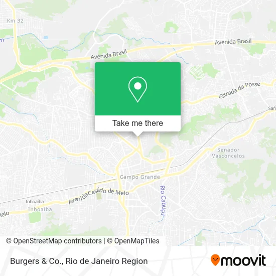 Burgers & Co. map