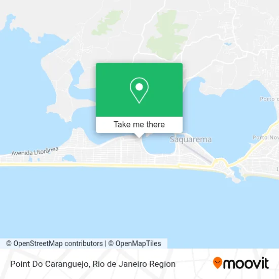 Point Do Caranguejo map