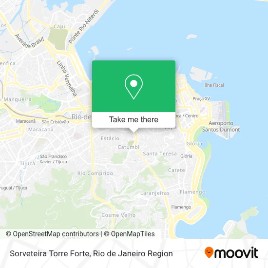 Sorveteira Torre Forte map