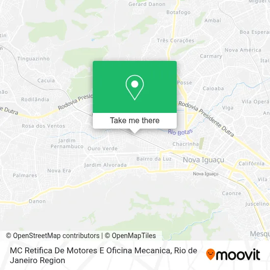 MC Retifica De Motores E Oficina Mecanica map