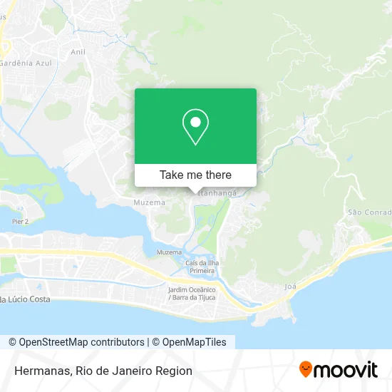 Hermanas map