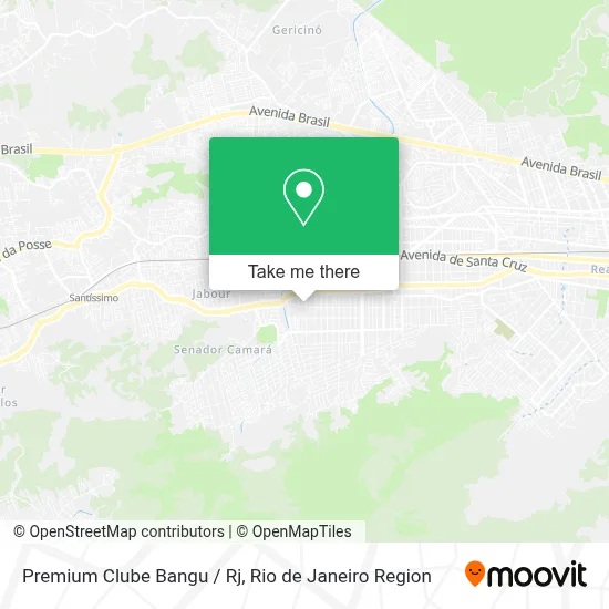 Premium Clube Bangu / Rj map