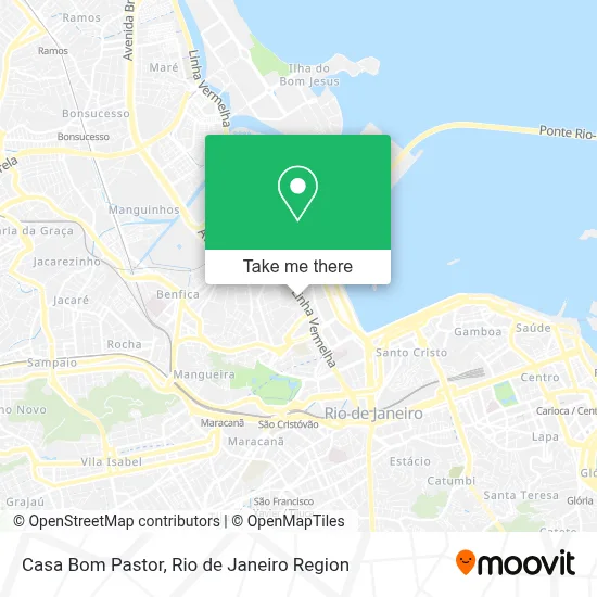 Casa Bom Pastor map