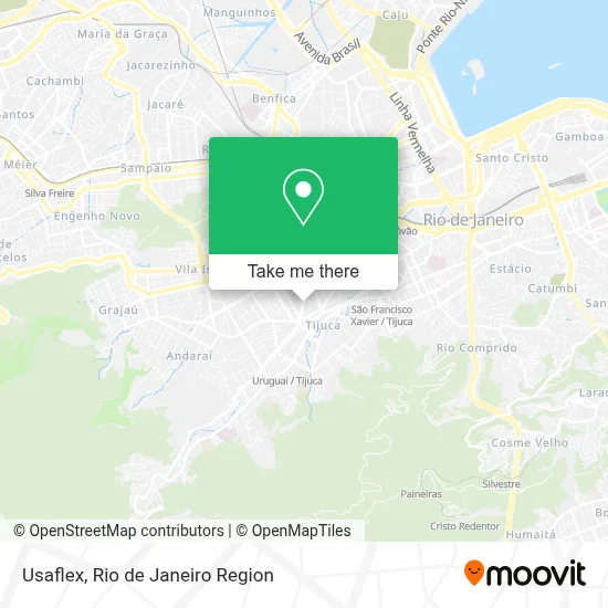 Usaflex map
