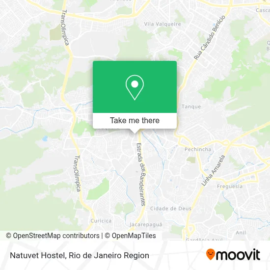 Natuvet Hostel map