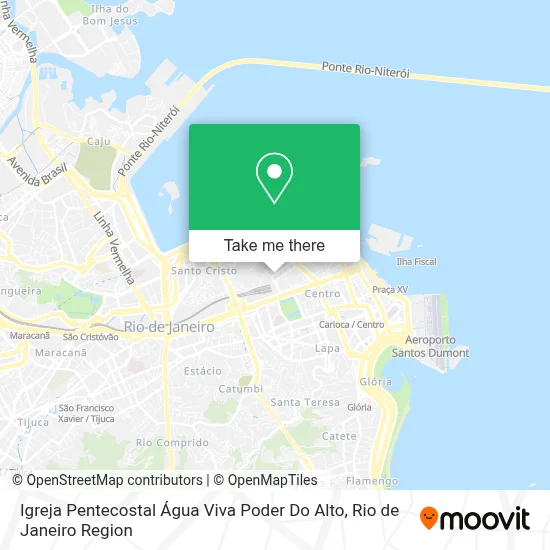 Igreja Pentecostal Água Viva Poder Do Alto map