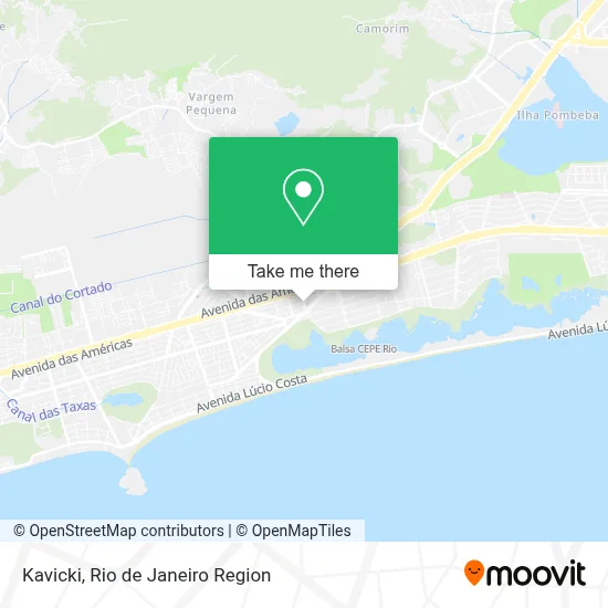 Kavicki map