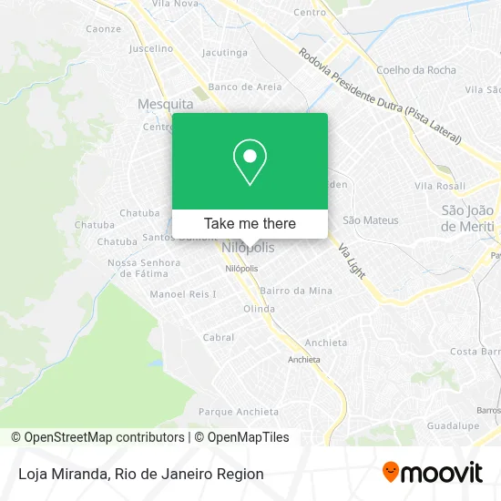 Loja Miranda map