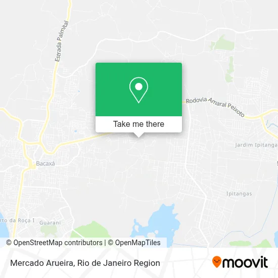 Mercado Arueira map