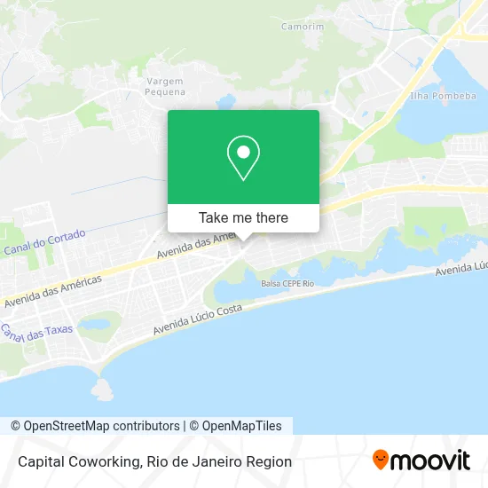Capital Coworking map
