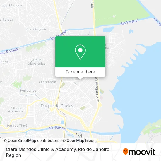 Clara Mendes Clinic & Academy map