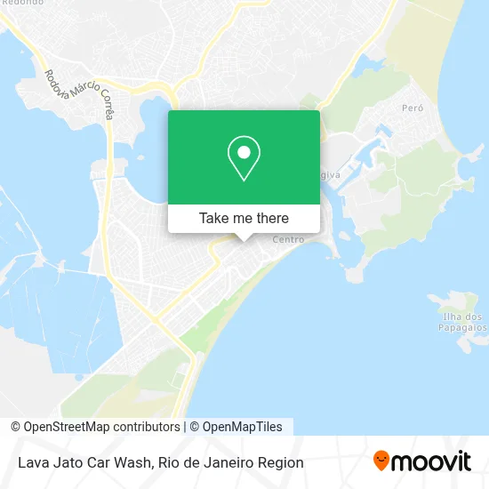 Lava Jato Car Wash map