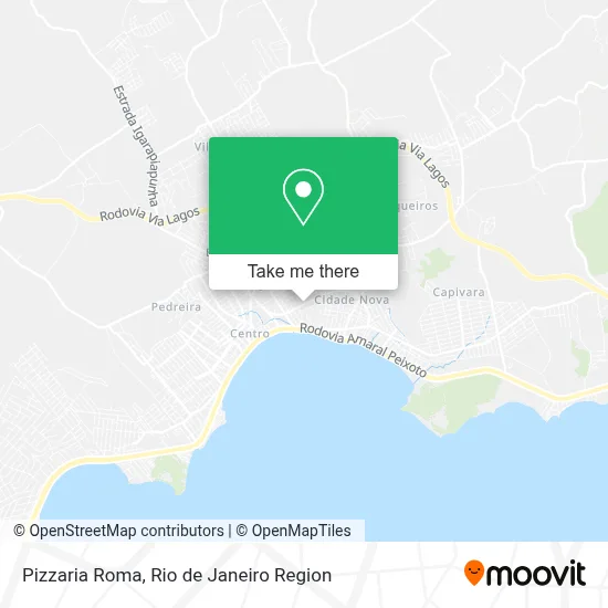 Pizzaria Roma map