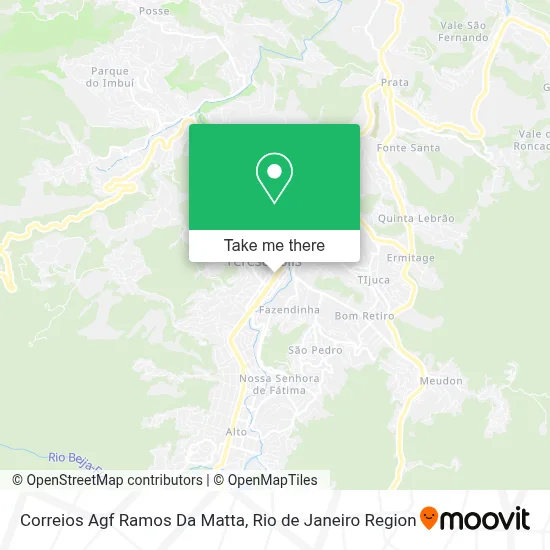 Correios Agf Ramos Da Matta map