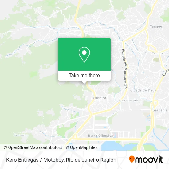 Kero Entregas / Motoboy map