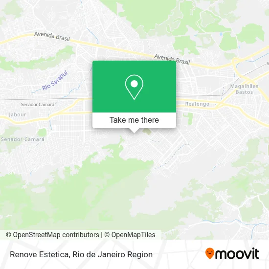 Renove Estetica map