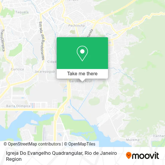 Igreja Do Evangelho Quadrangular map