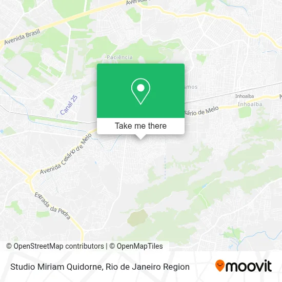 Studio Miriam Quidorne map