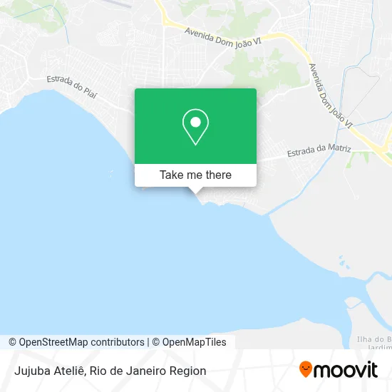 Jujuba Ateliê map