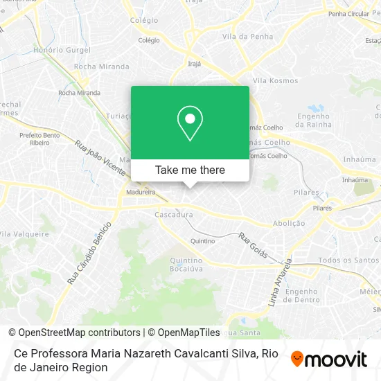 Ce Professora Maria Nazareth Cavalcanti Silva map
