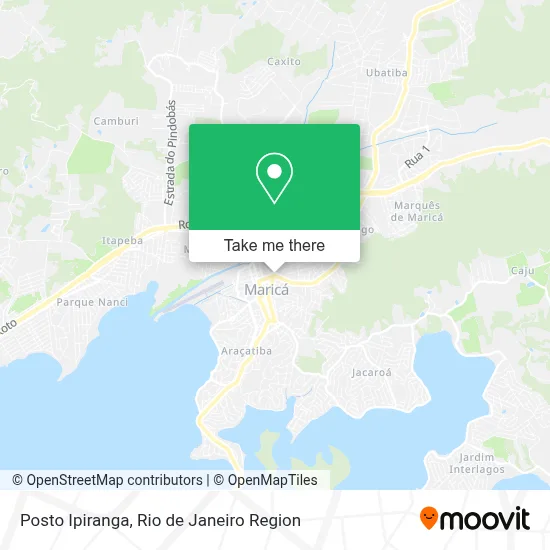 Posto Ipiranga map