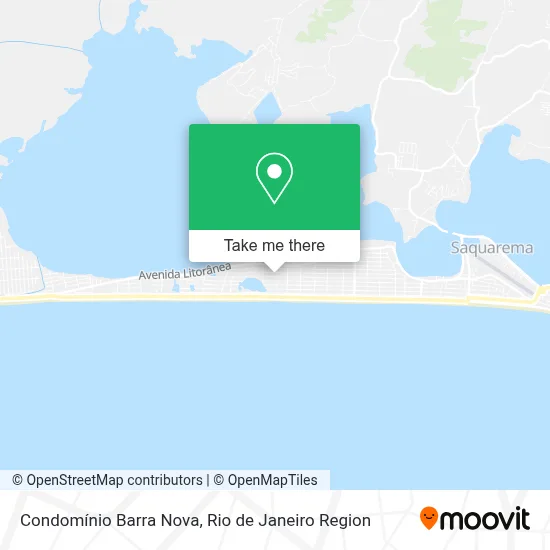 Condomínio Barra Nova map