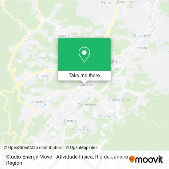 Studio Energy Move - Atividade Física map