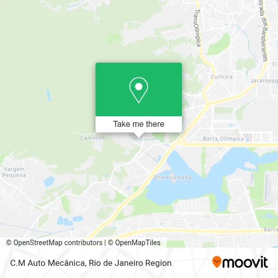 C.M Auto Mecânica map