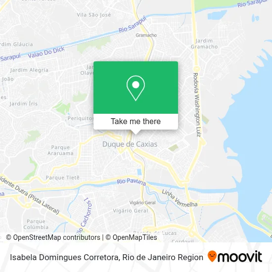 Isabela Domingues Corretora map