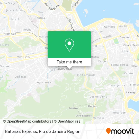 Baterias Express map