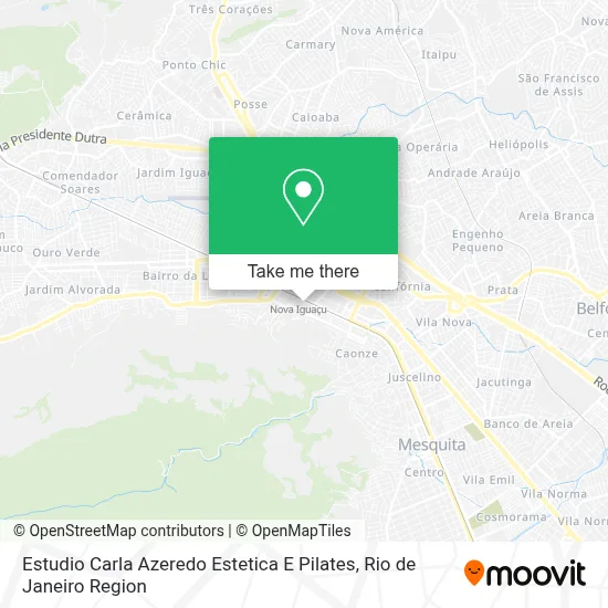 Estudio Carla Azeredo Estetica E Pilates map