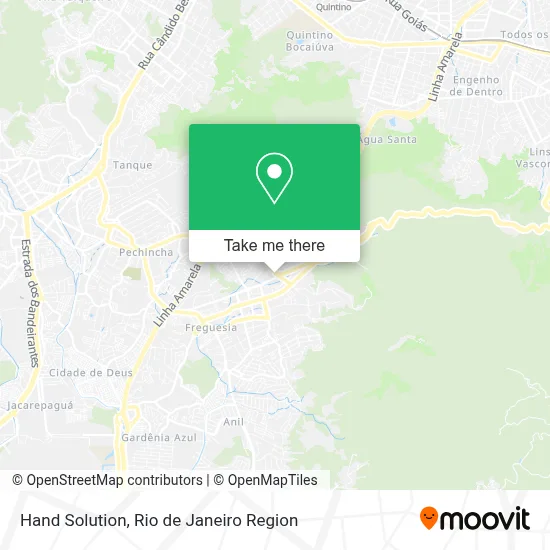 Hand Solution map
