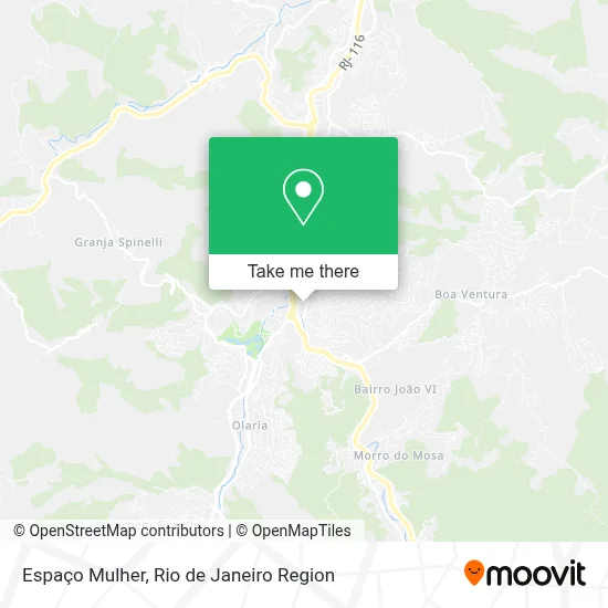 Espaço Mulher map