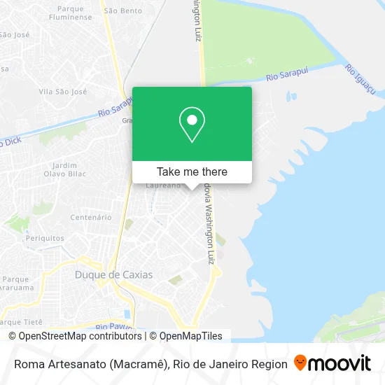Roma Artesanato (Macramê) map