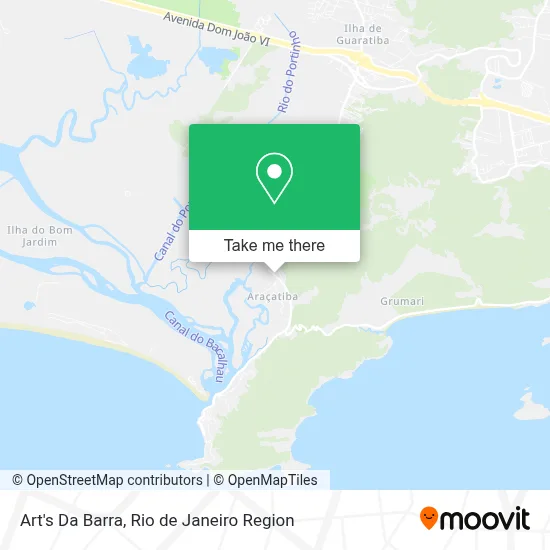 Art's Da Barra map
