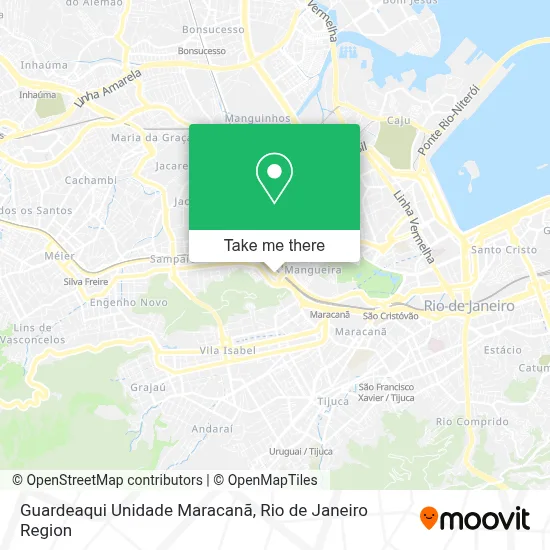 Guardeaqui Unidade Maracanã map