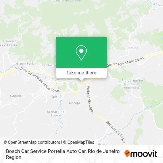 Bosch Car Service Portella Auto Car map