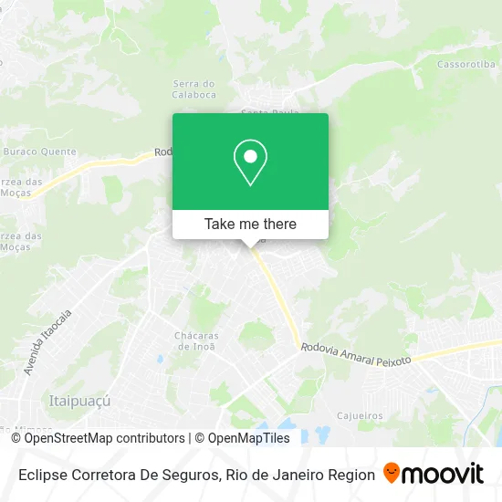 Eclipse Corretora De Seguros map