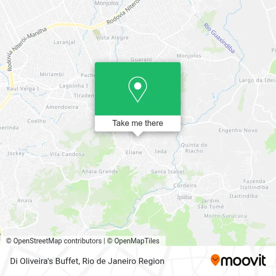 Di Oliveira's Buffet map
