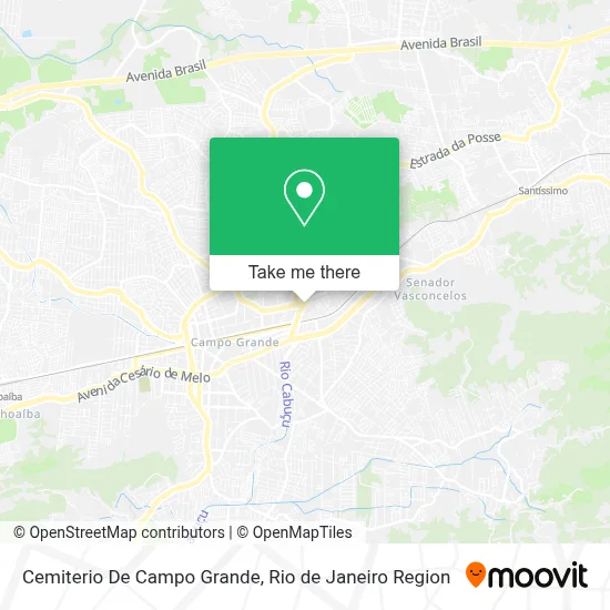 Cemiterio De Campo Grande map