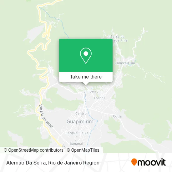 Alemão Da Serra map