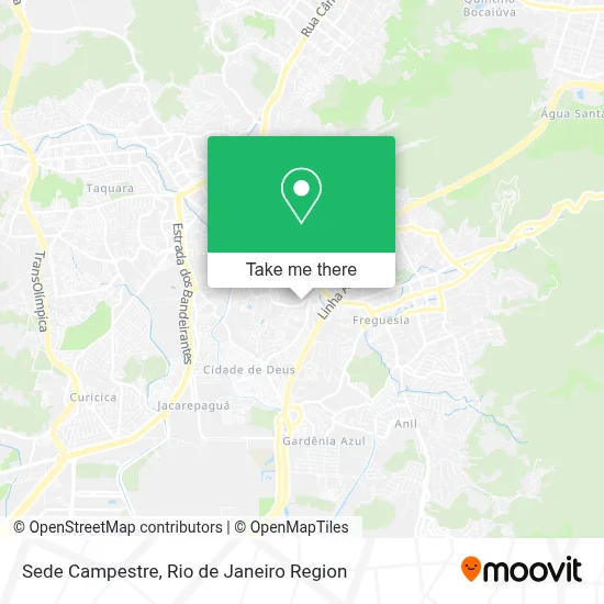 Sede Campestre map