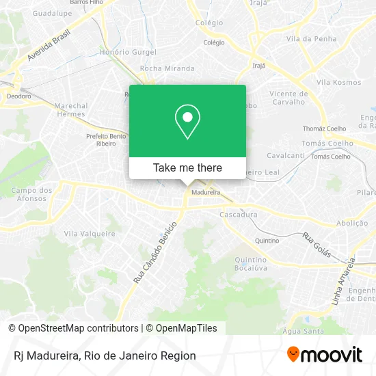 Rj Madureira map