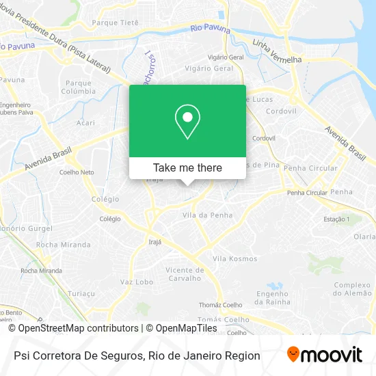 Psi Corretora De Seguros map